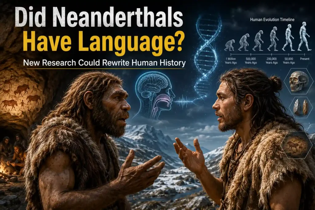 Did Neanderthals Have a Language 